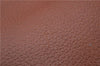 Authentic Burberrys Vintage Leather Shoulder Cross Body Bag Purse Brown 6186D