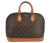 Authentic Louis Vuitton Monogram Alma Hand Bag Purse M51130 LV 6186I
