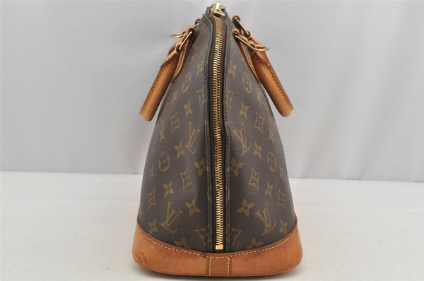Authentic Louis Vuitton Monogram Alma Hand Bag Purse M51130 LV 6186I