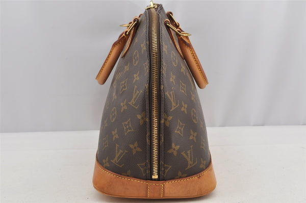 Authentic Louis Vuitton Monogram Alma Hand Bag Purse M51130 LV 6186I