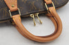 Authentic Louis Vuitton Monogram Alma Hand Bag Purse M51130 LV 6186I