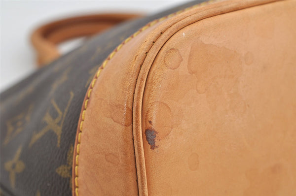 Authentic Louis Vuitton Monogram Alma Hand Bag Purse M51130 LV 6186I