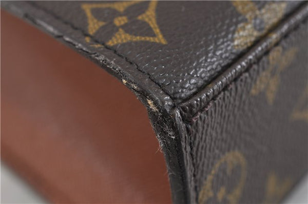 Authentic LOUIS VUITTON Monogram Malesherbes Hand Bag M51379 LV 6187C