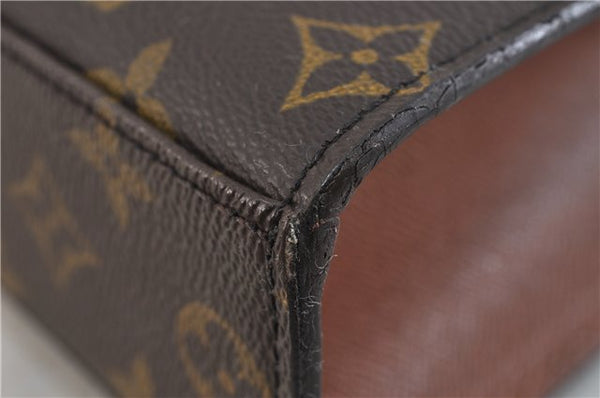 Authentic LOUIS VUITTON Monogram Malesherbes Hand Bag M51379 LV 6187C