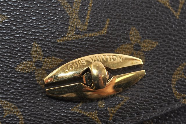 Authentic LOUIS VUITTON Monogram Malesherbes Hand Bag M51379 LV 6187C