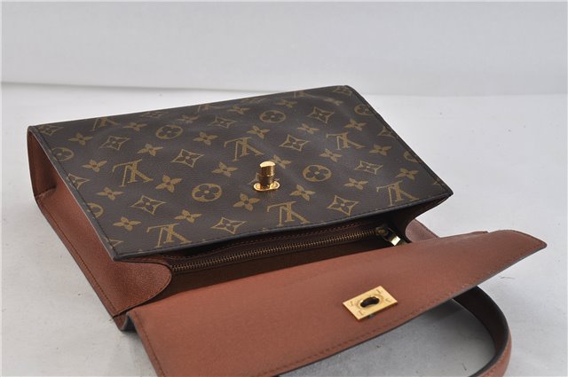 Authentic LOUIS VUITTON Monogram Malesherbes Hand Bag M51379 LV 6187C