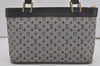 Authentic Louis Vuitton Monogram Mini Lucille PM Hand Bag Blue M92676 LV 6187I
