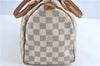 Authentic Louis Vuitton Damier Azur Speedy25 Hand Boston Bag N41534 LV 6188B