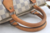 Authentic Louis Vuitton Damier Azur Speedy25 Hand Boston Bag N41534 LV 6188B