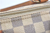 Authentic Louis Vuitton Damier Azur Speedy25 Hand Boston Bag N41534 LV 6188B