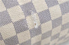 Authentic Louis Vuitton Damier Azur Speedy25 Hand Boston Bag N41534 LV 6188B