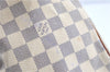 Authentic Louis Vuitton Damier Azur Speedy25 Hand Boston Bag N41534 LV 6188B