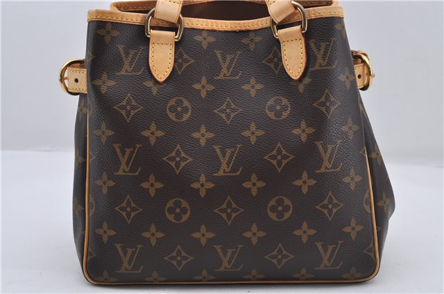 Authentic Louis Vuitton Monogram Batignolles Hand Tote Bag M51156 LV 6189E
