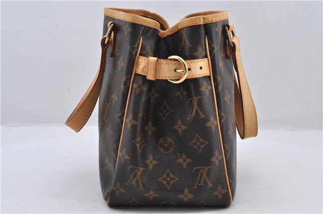 Authentic Louis Vuitton Monogram Batignolles Hand Tote Bag M51156 LV 6189E