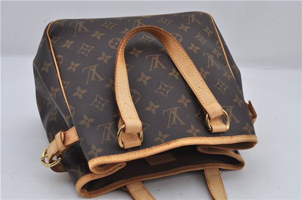 Authentic Louis Vuitton Monogram Batignolles Hand Tote Bag M51156 LV 6189E