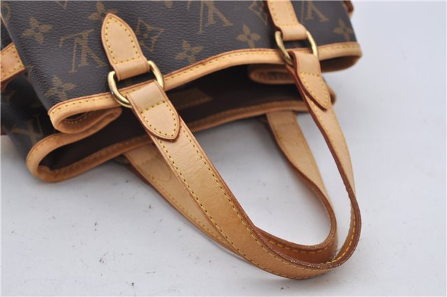 Authentic Louis Vuitton Monogram Batignolles Hand Tote Bag M51156 LV 6189E