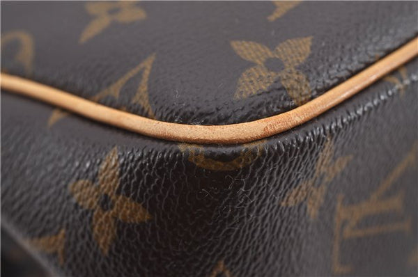 Authentic Louis Vuitton Monogram Batignolles Hand Tote Bag M51156 LV 6189E