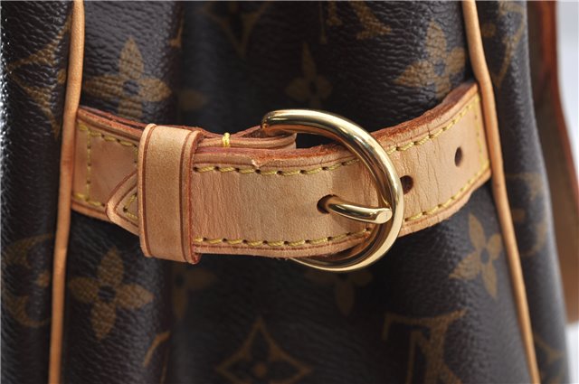 Authentic Louis Vuitton Monogram Batignolles Hand Tote Bag M51156 LV 6189E