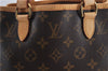 Authentic Louis Vuitton Monogram Batignolles Hand Tote Bag M51156 LV 6189E