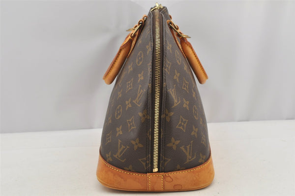 Authentic Louis Vuitton Monogram Alma Hand Bag Purse M51130 LV 6190I