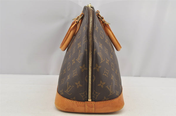 Authentic Louis Vuitton Monogram Alma Hand Bag Purse M51130 LV 6190I
