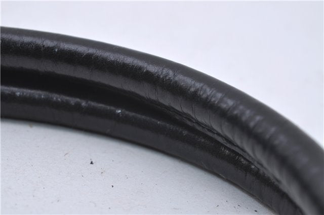 Authentic GUCCI Jackie Shoulder Hand Bag GG Canvas Leather 0021067 Black 6191D