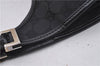 Authentic GUCCI Jackie Shoulder Hand Bag GG Canvas Leather 0021067 Black 6191D