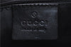 Authentic GUCCI Jackie Shoulder Hand Bag GG Canvas Leather 0021067 Black 6191D