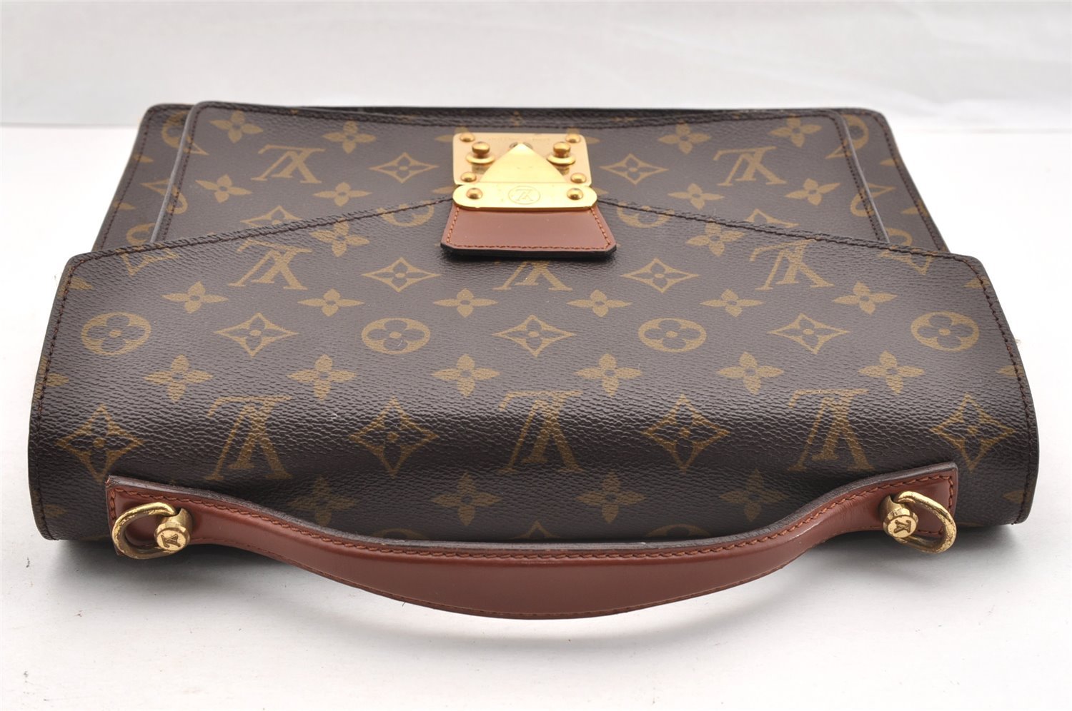Authentic Louis Vuitton Monogram Monceau 2Way Shoulder Hand Bag M51185 LV 6191I