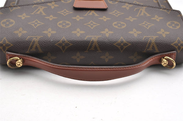 Authentic Louis Vuitton Monogram Monceau 2Way Shoulder Hand Bag M51185 LV 6191I