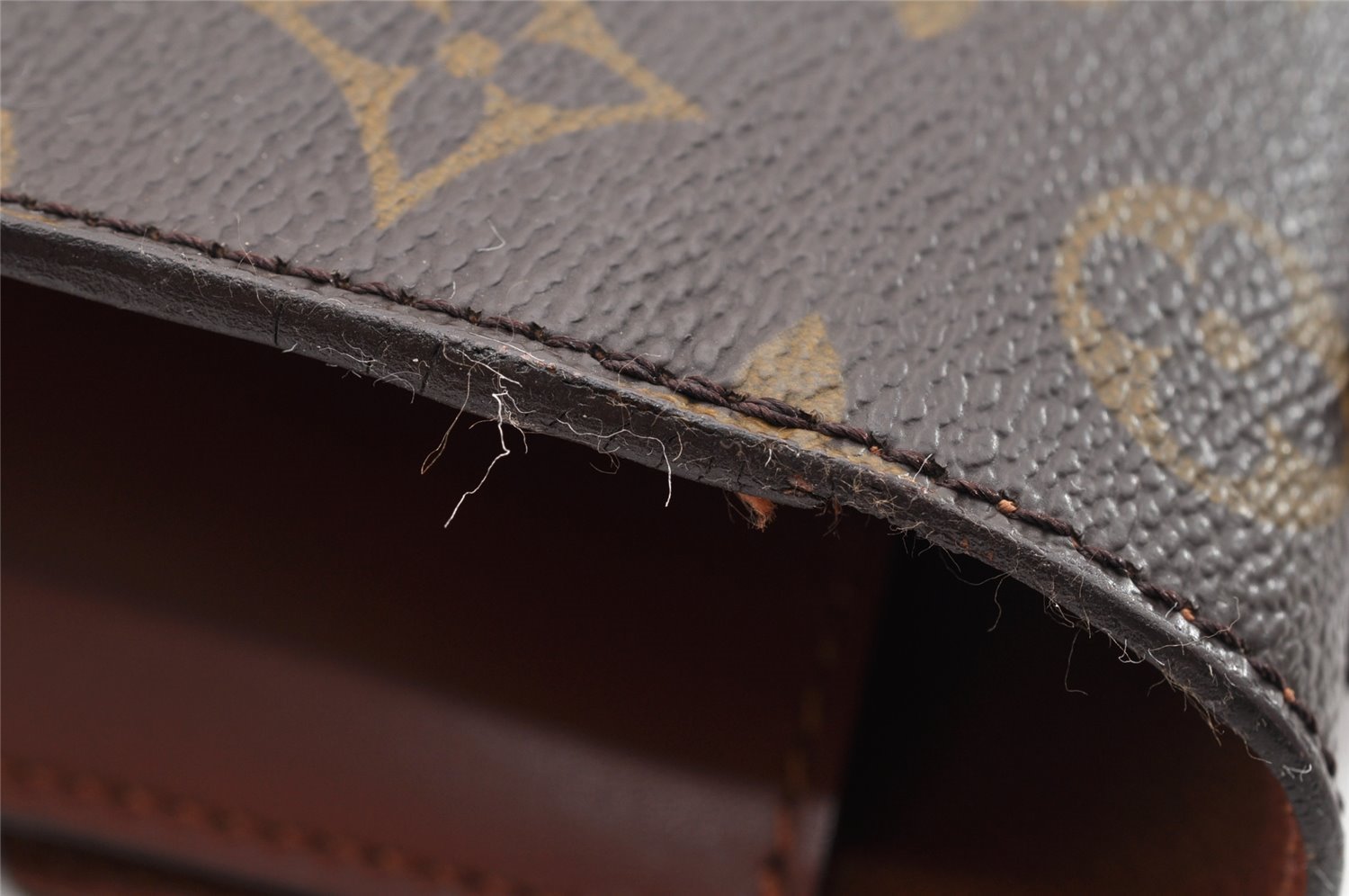 Authentic Louis Vuitton Monogram Monceau 2Way Shoulder Hand Bag M51185 LV 6191I