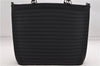 Authentic GUCCI Bamboo 2way Hand Shoulder Bag Nylon Leather Black 6192D
