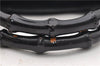 Authentic GUCCI Bamboo 2way Hand Shoulder Bag Nylon Leather Black 6192D