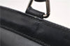 Authentic GUCCI Bamboo 2way Hand Shoulder Bag Nylon Leather Black 6192D