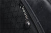 Authentic GUCCI Bamboo 2way Hand Shoulder Bag Nylon Leather Black 6192D