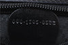 Authentic GUCCI Bamboo 2way Hand Shoulder Bag Nylon Leather Black 6192D