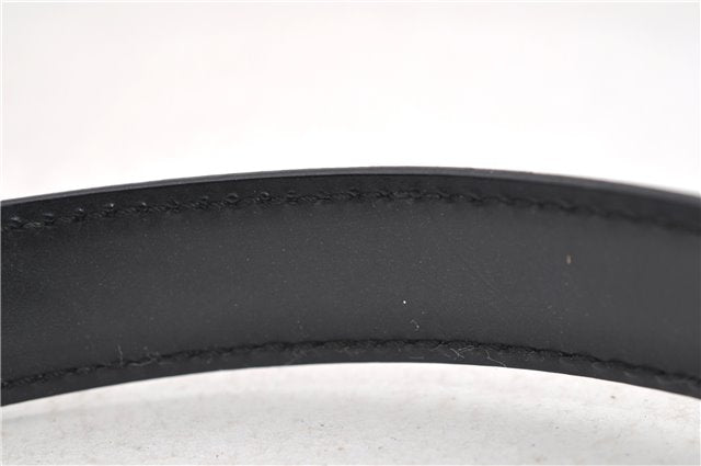 Authentic GUCCI Bamboo 2way Hand Shoulder Bag Nylon Leather Black 6192D