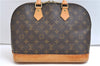 Authentic Louis Vuitton Monogram Alma Hand Bag Purse M51130 LV 6192E