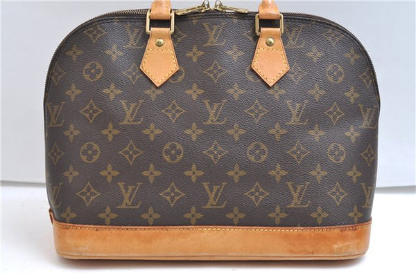 Authentic Louis Vuitton Monogram Alma Hand Bag Purse M51130 LV 6192E