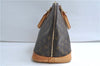 Authentic Louis Vuitton Monogram Alma Hand Bag Purse M51130 LV 6192E