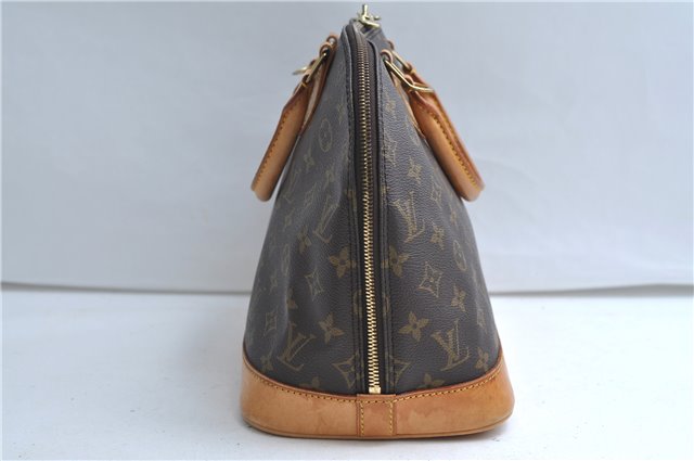 Authentic Louis Vuitton Monogram Alma Hand Bag Purse M51130 LV 6192E