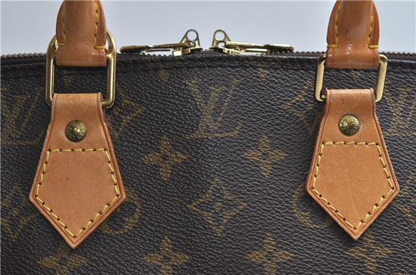 Authentic Louis Vuitton Monogram Alma Hand Bag Purse M51130 LV 6192E