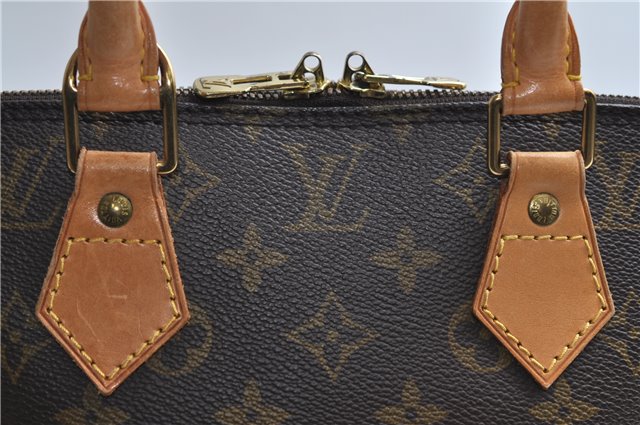 Authentic Louis Vuitton Monogram Alma Hand Bag Purse M51130 LV 6192E
