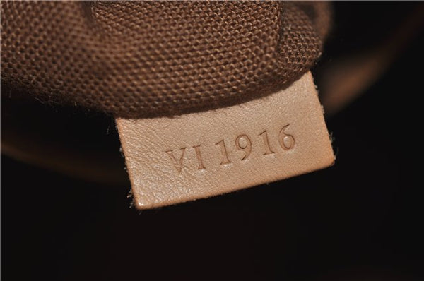 Authentic Louis Vuitton Monogram Alma Hand Bag Purse M51130 LV 6192E