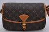 Authentic LOUIS VUITTON Monogram Sologne Shoulder Cross Bag M42250 LV 6193C