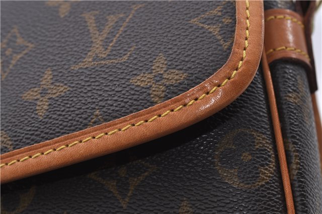 Authentic LOUIS VUITTON Monogram Sologne Shoulder Cross Bag M42250 LV 6193C