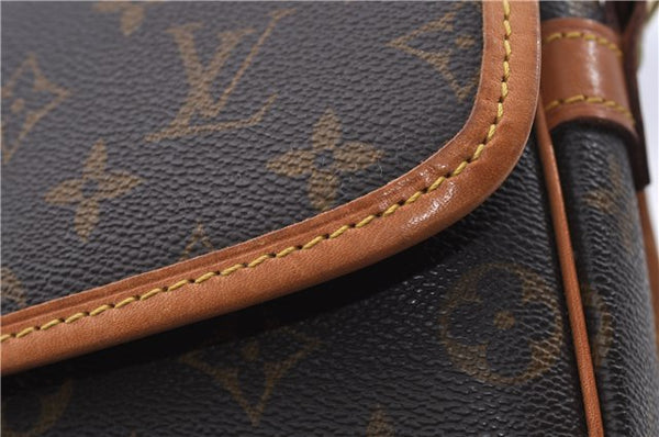 Authentic LOUIS VUITTON Monogram Sologne Shoulder Cross Bag M42250 LV 6193C