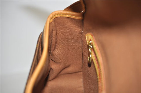 Authentic LOUIS VUITTON Monogram Sologne Shoulder Cross Bag M42250 LV 6193C