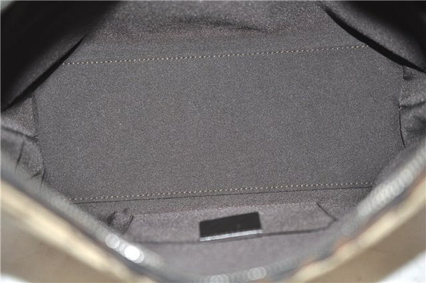 Authentic GUCCI Shoulder Hand Bag GG Canvas Leather 0000602 Brown 6193D