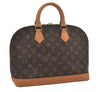 Authentic Louis Vuitton Monogram Alma Hand Bag Purse M51130 LV 6193I